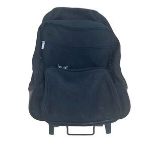 Georgio Armani combo  backpack and carryon with wheels